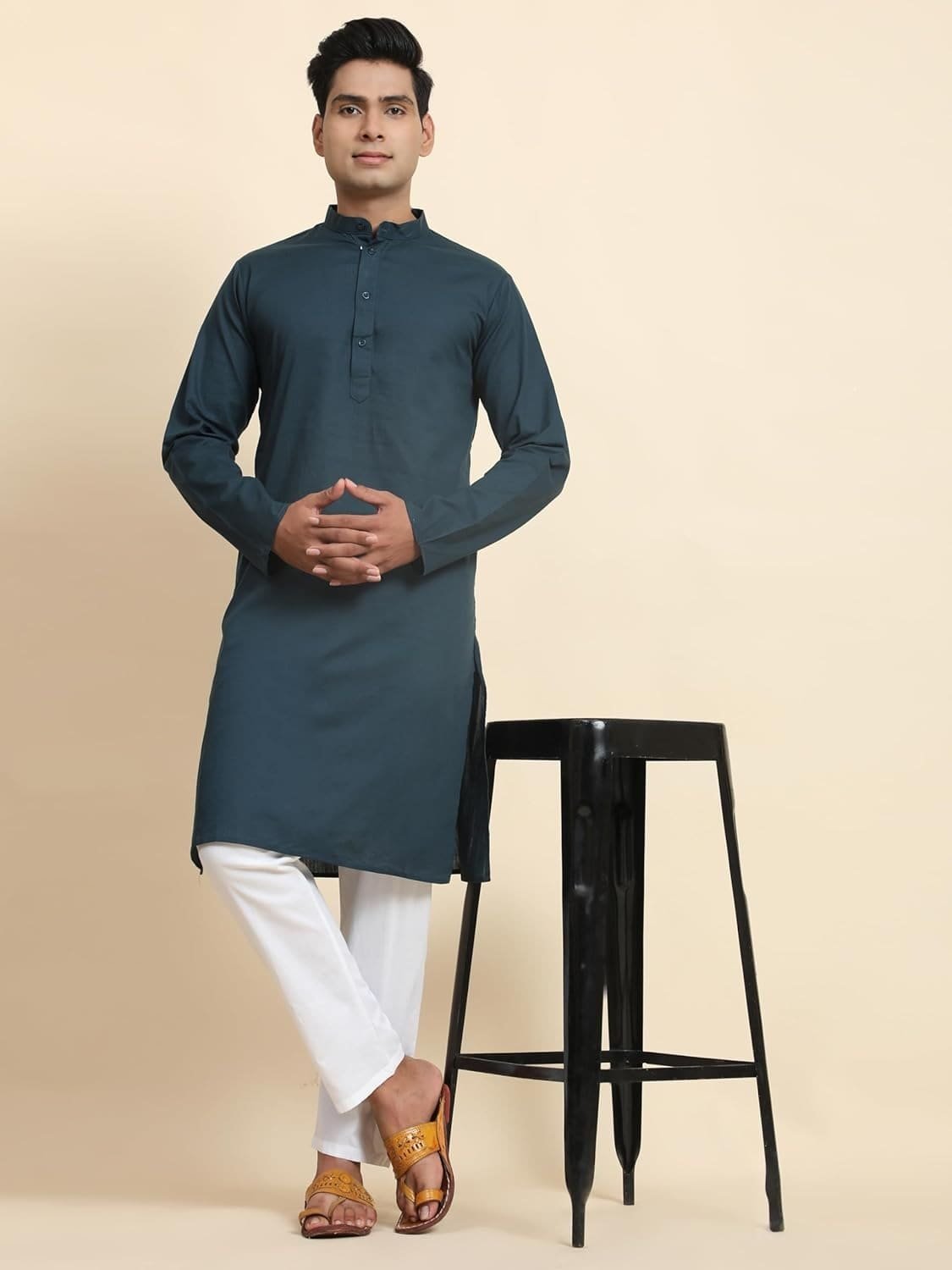 Mens Cotton Kurta Pajama